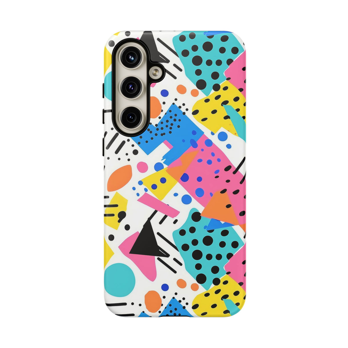 Bright Summer Memphis Design Phone Case – Vibrant and Playful Phone Cover