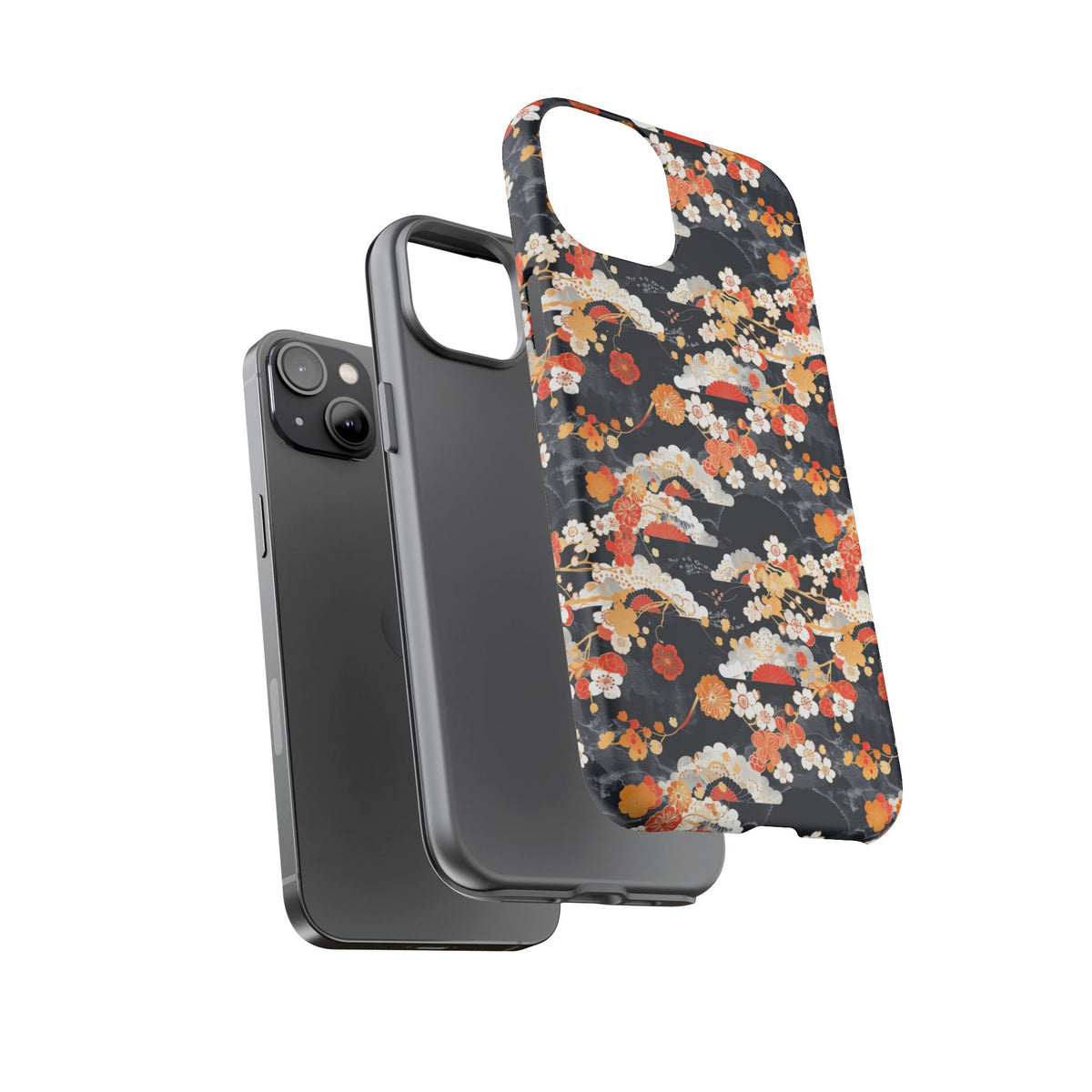 Japanese Pattern Phone Case – Elegant & Timeless Design for Your Phone 108